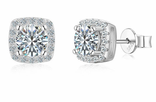 RareLucky Moissanite Earrings Collection