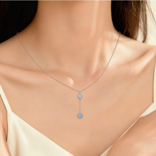 RareLucky Blue Celestial S925 Jewelry Set