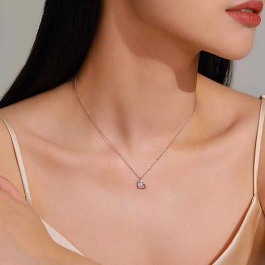 RareLucky Pear-Cut Loop S925 Necklace