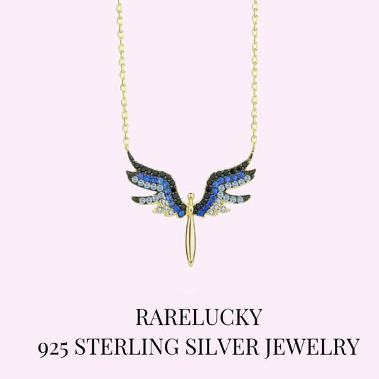 RareLucky Guardian Wing S925 Necklace