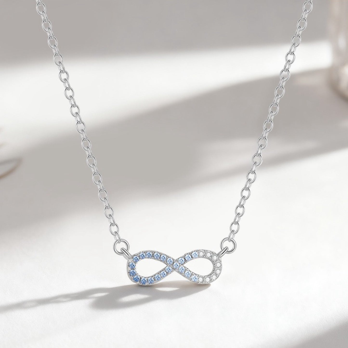 RareLucky Blue Infinity S925 Necklace