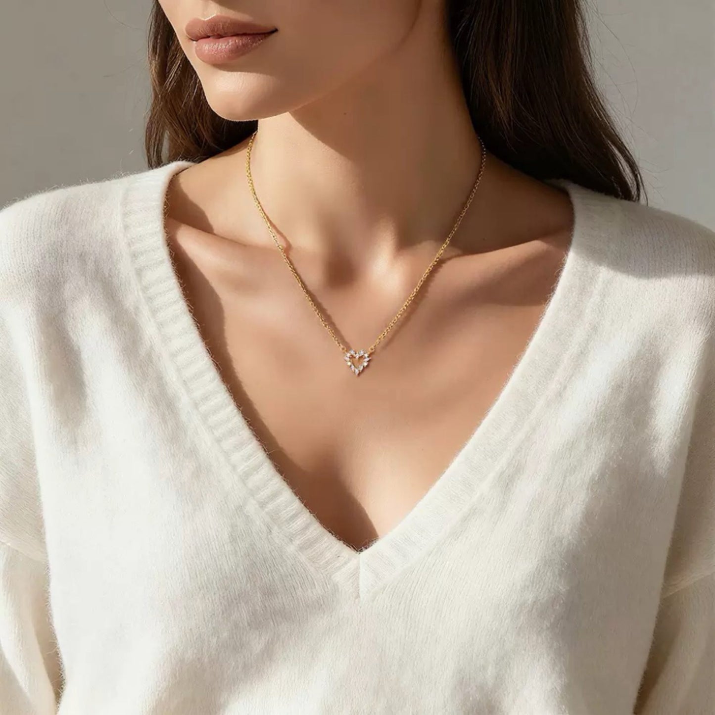 RareLucky Radiant Heart S925 Necklace