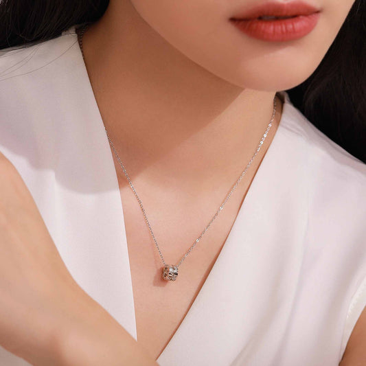 RareLucky Geometric Zircon S925 Necklace & Earrings Set