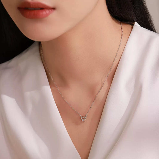 RareLucky Heart Curve S925 Jewelry Set