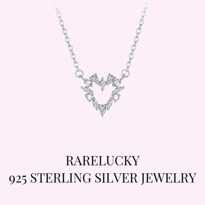 RareLucky Radiant Heart S925 Necklace