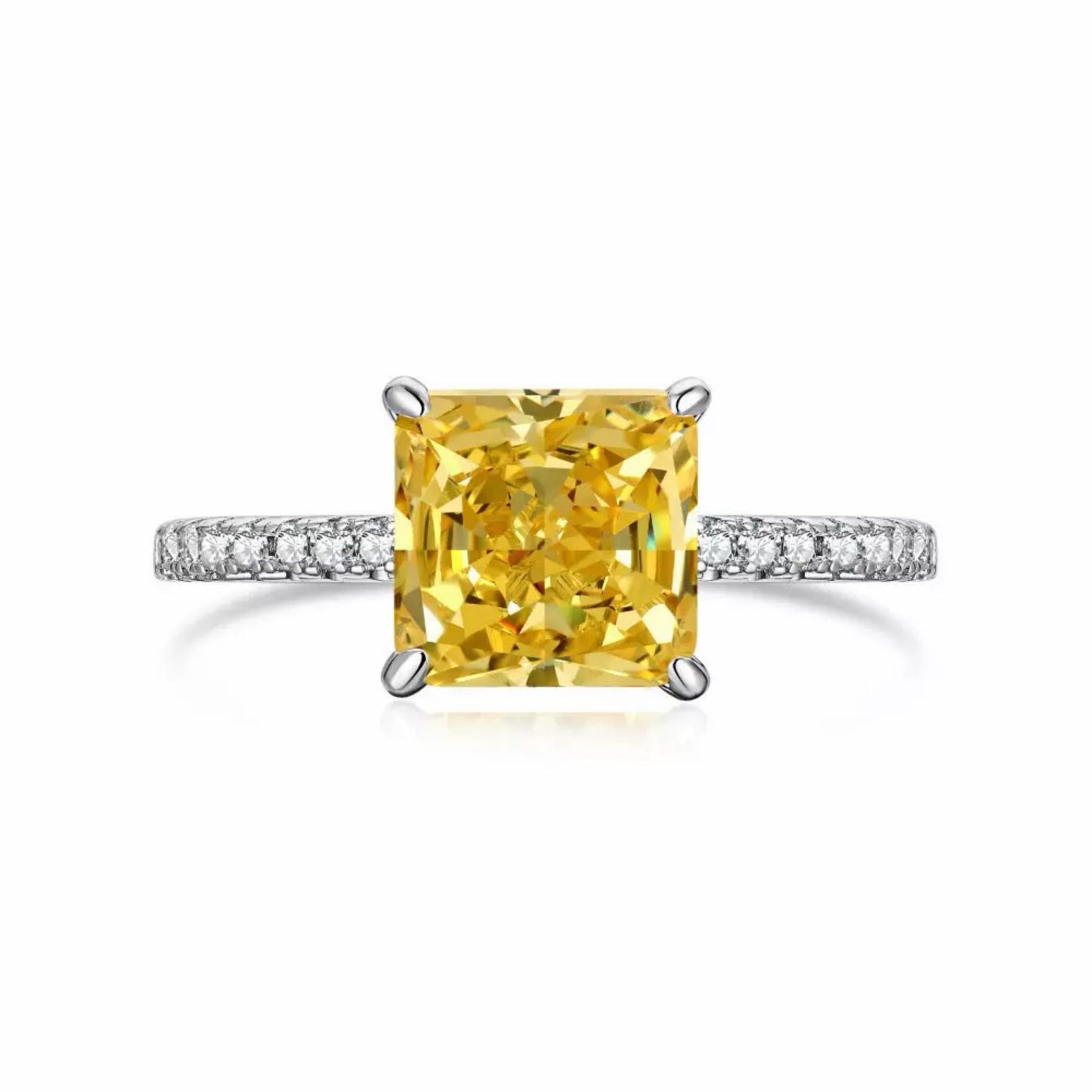 RareLucky Golden Glow CZ Ring Collection