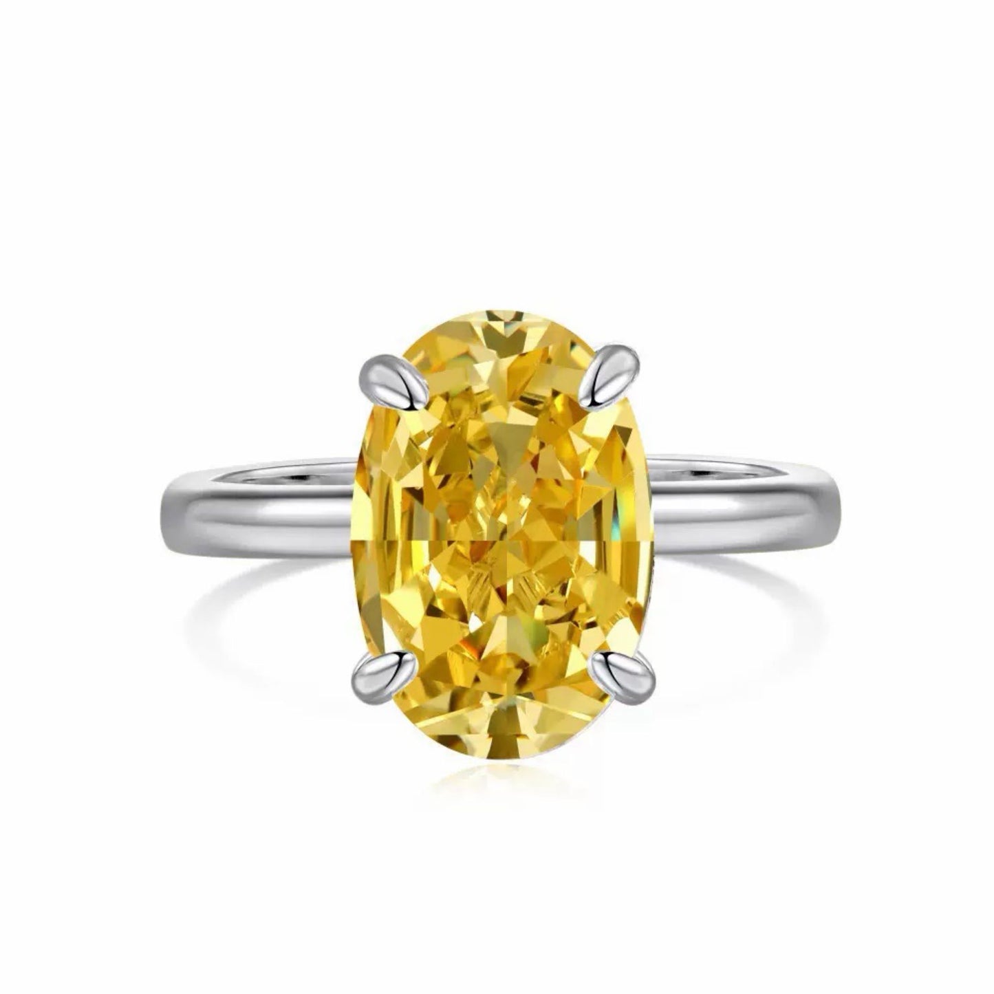 RareLucky Golden Glow CZ Ring Collection