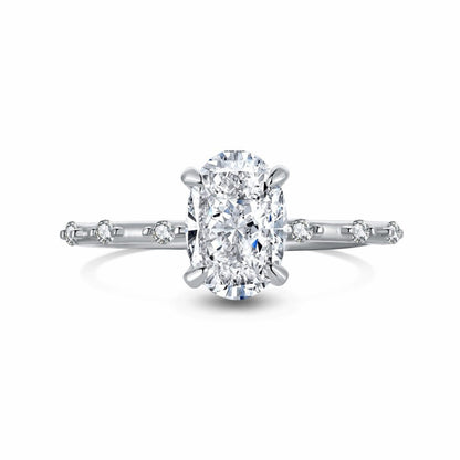 RareLucky Brilliant-Cut S925 Cubic Zirconia Ring Collection
