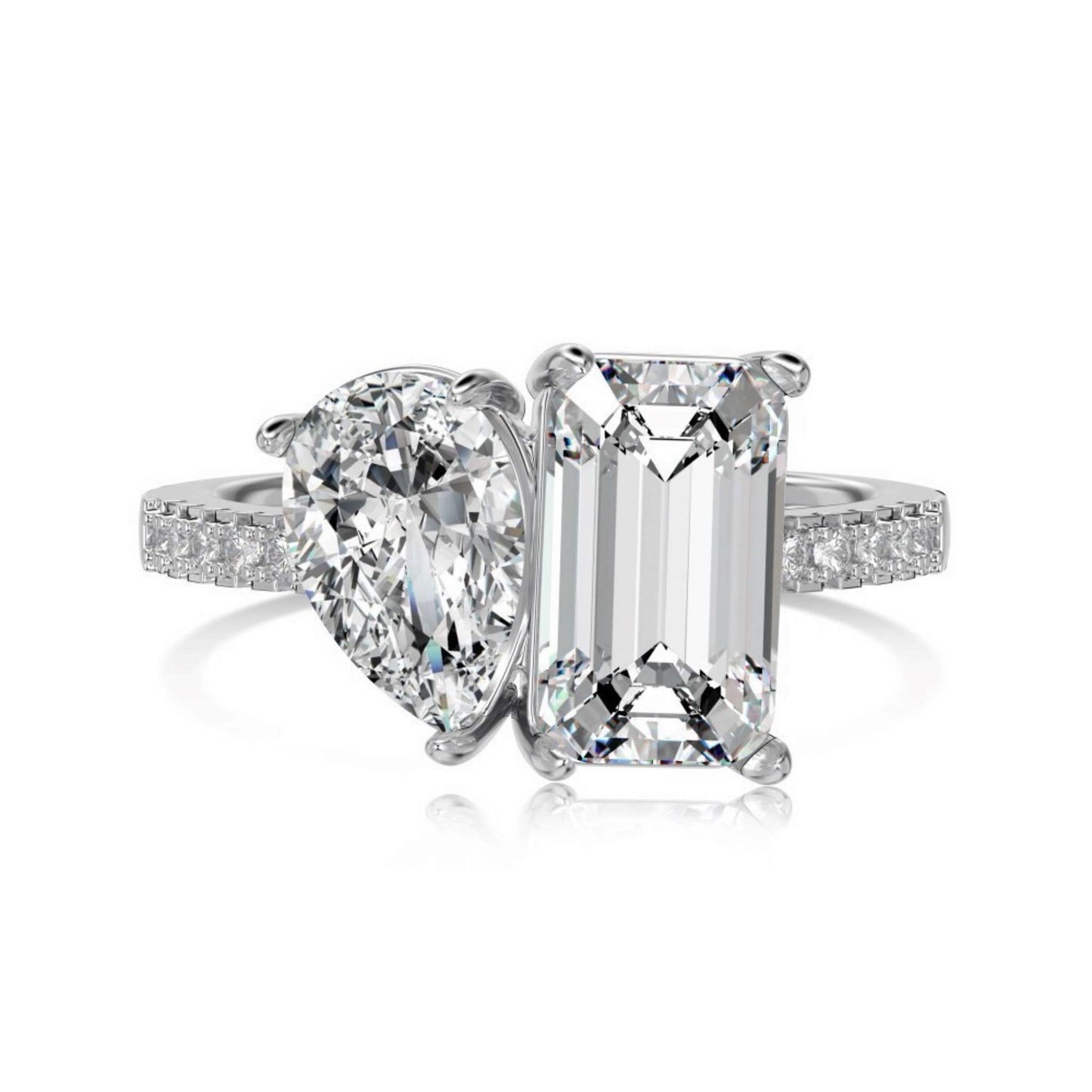 RareLucky Brilliant-Cut S925 Cubic Zirconia Ring Collection