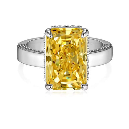 RareLucky Golden Glow CZ Ring Collection