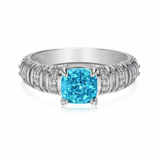 RareLucky Blue Reverie S925 Sterling Silver Ring Collection