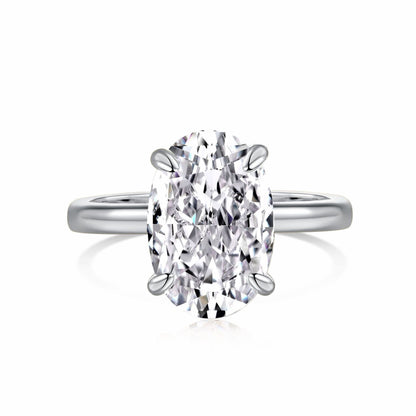 RareLucky Brilliant-Cut S925 Cubic Zirconia Ring Collection