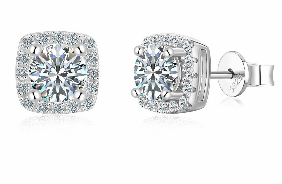 RareLucky Moissanite Earrings Collection