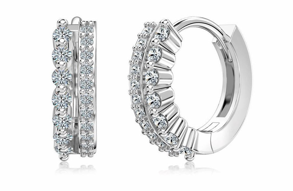 RareLucky Moissanite Earrings Collection