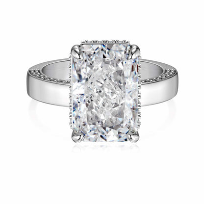 RareLucky Brilliant-Cut S925 Cubic Zirconia Ring Collection