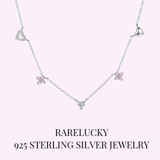 RareLucky Star Heart S925 Jewelry Set