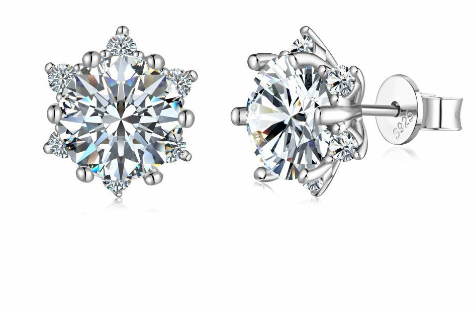 RareLucky Moissanite Earrings Collection