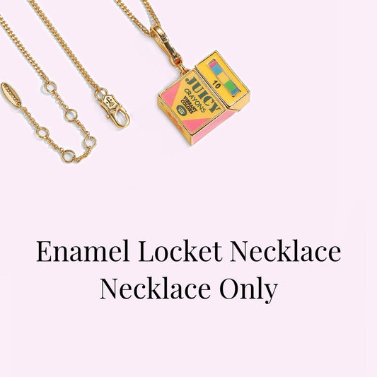 Crayon Box Enamel Locket Necklace