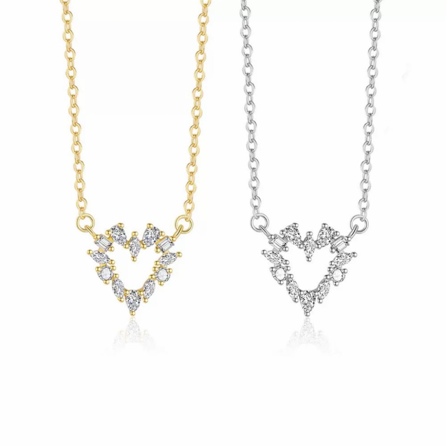 RareLucky Radiant Heart S925 Necklace