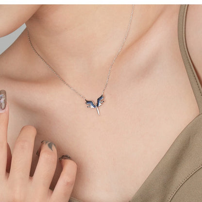 RareLucky Guardian Wing S925 Necklace