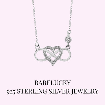 RareLucky Infinity Heart S925 Necklace
