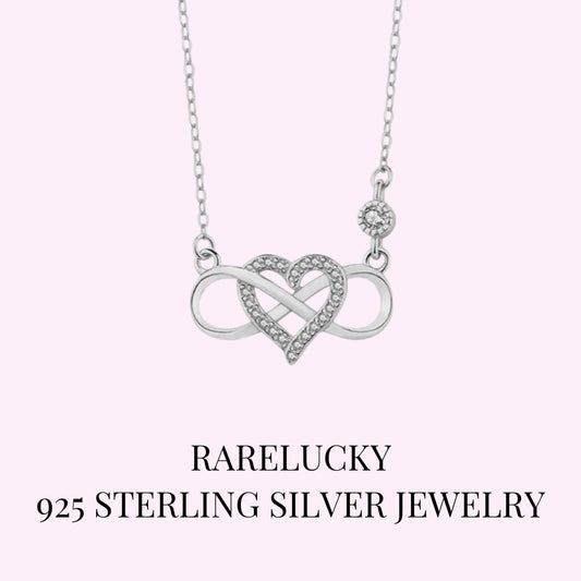 RareLucky Infinity Heart S925 Necklace