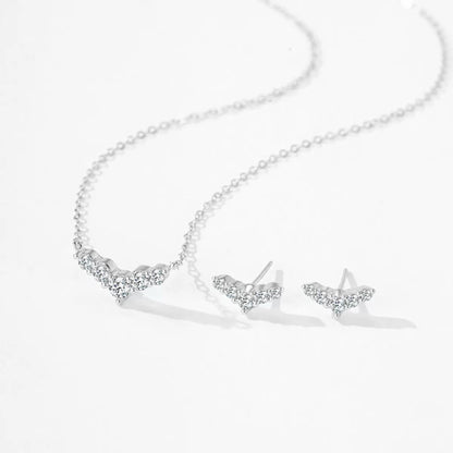 RareLucky Silver Wing S925 Jewelry Set