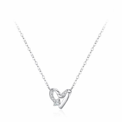 RareLucky Heart Curve S925 Jewelry Set