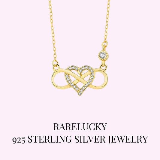 RareLucky Infinity Heart S925 Necklace