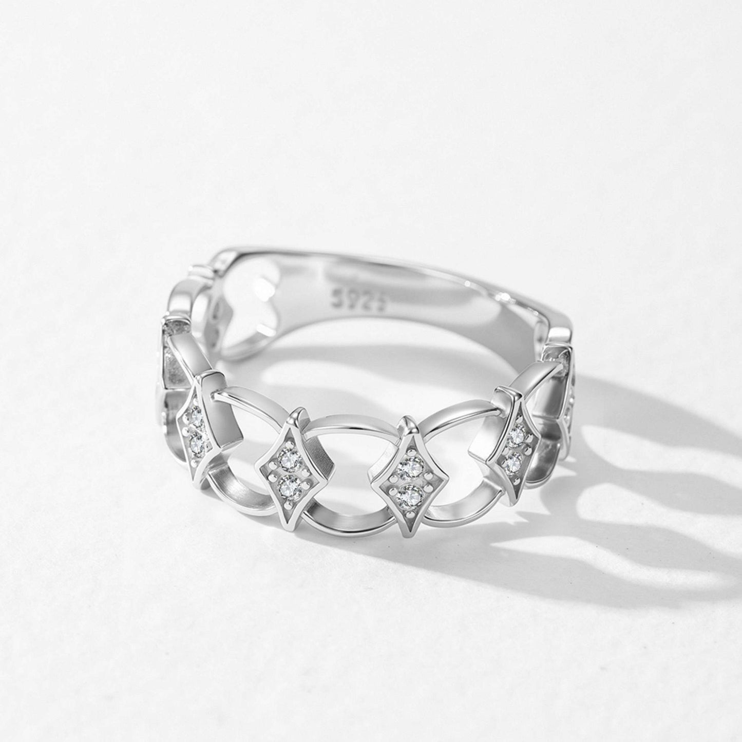 RareLucky Vintage Lattice S925 Ring