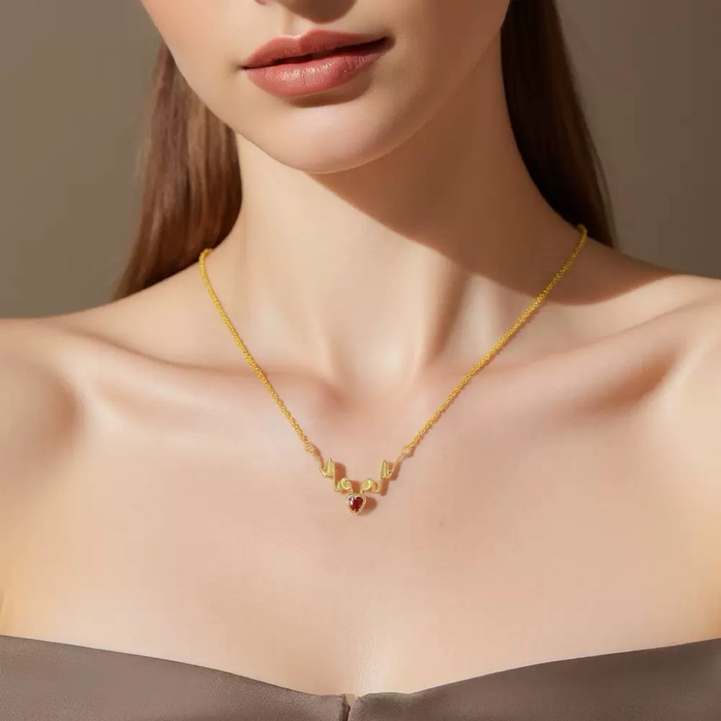 RareLucky Heartbeat Love S925 Jewelry Set