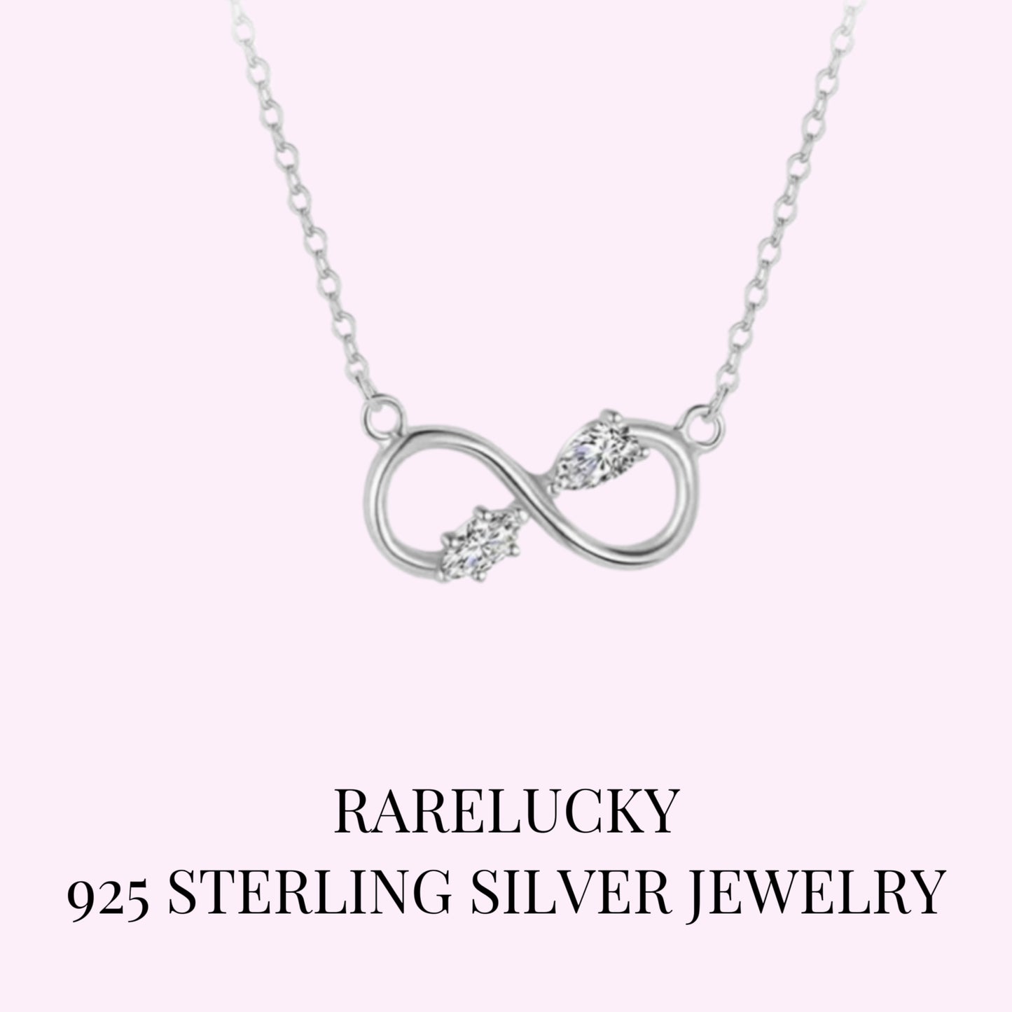 RareLucky Infinity Spark S925 Necklace