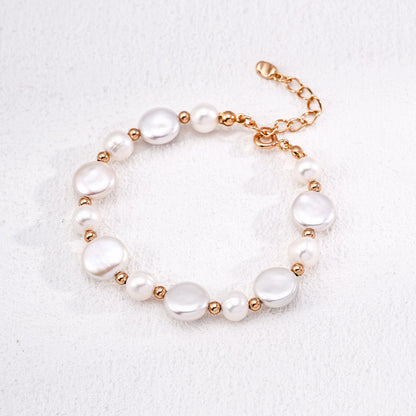 Golden Bloom Pearl Jewelry