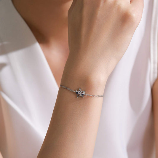 RareLucky Midnight Blue Star S925 Jewelry Set
