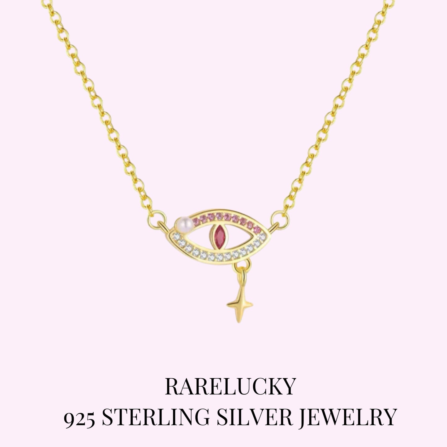 RareLucky Mystic Eye S925 Necklace