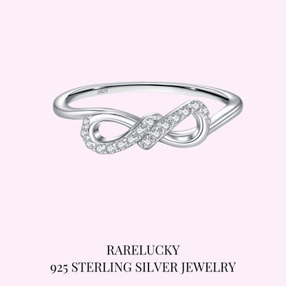 RareLucky Pavé Infinity S925 Ring