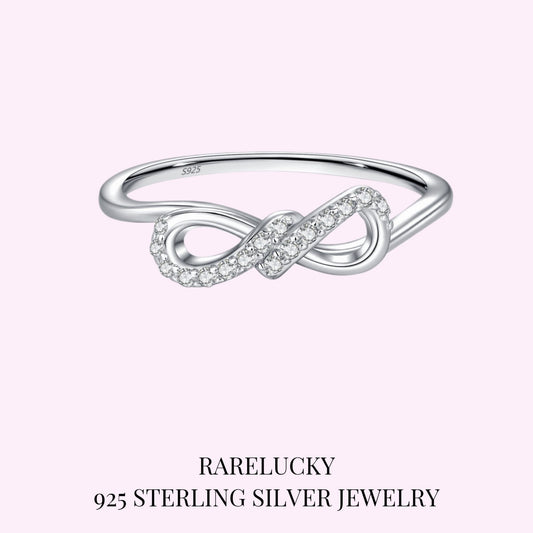 RareLucky Pavé Infinity S925 Ring