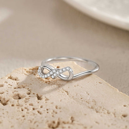 RareLucky Pavé Infinity S925 Ring