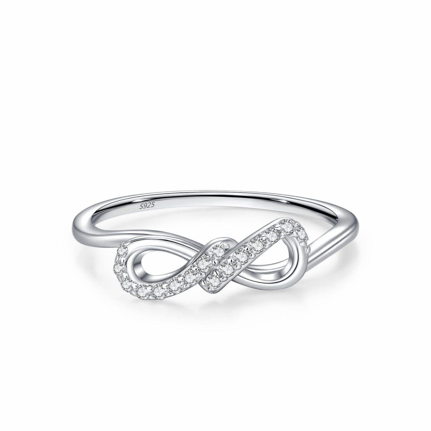 RareLucky Pavé Infinity S925 Ring