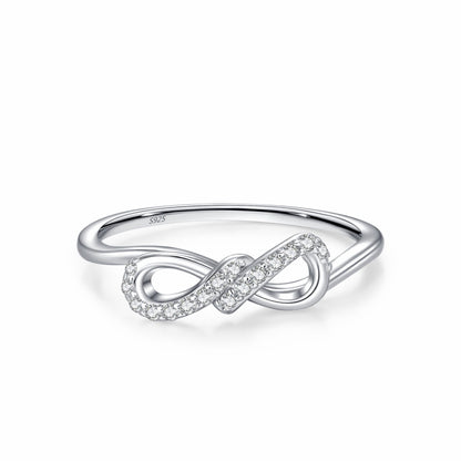 RareLucky Pavé Infinity S925 Ring