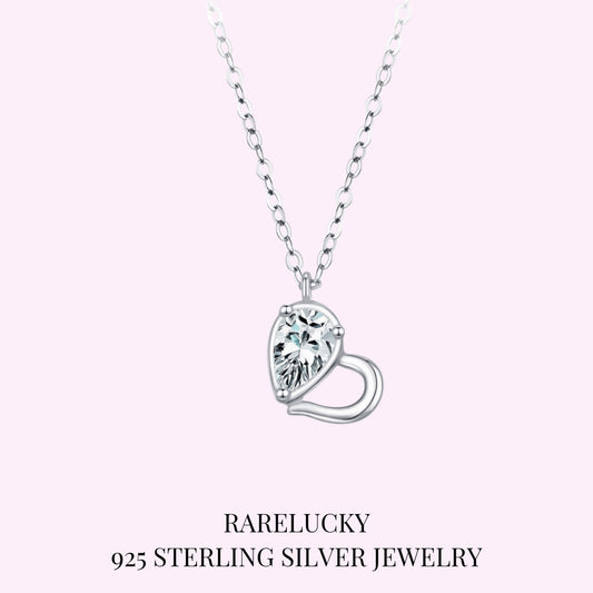 RareLucky Pear-Cut Loop S925 Necklace