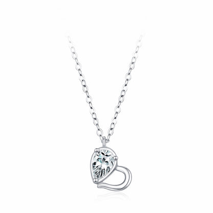 RareLucky Pear-Cut Loop S925 Necklace