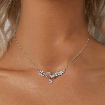 RareLucky Rose Garden Butterfly S925 Necklace