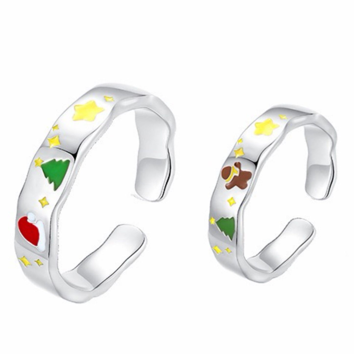 RareLucky Christmas Tree & Holiday Charms S925 Jewelry Collection