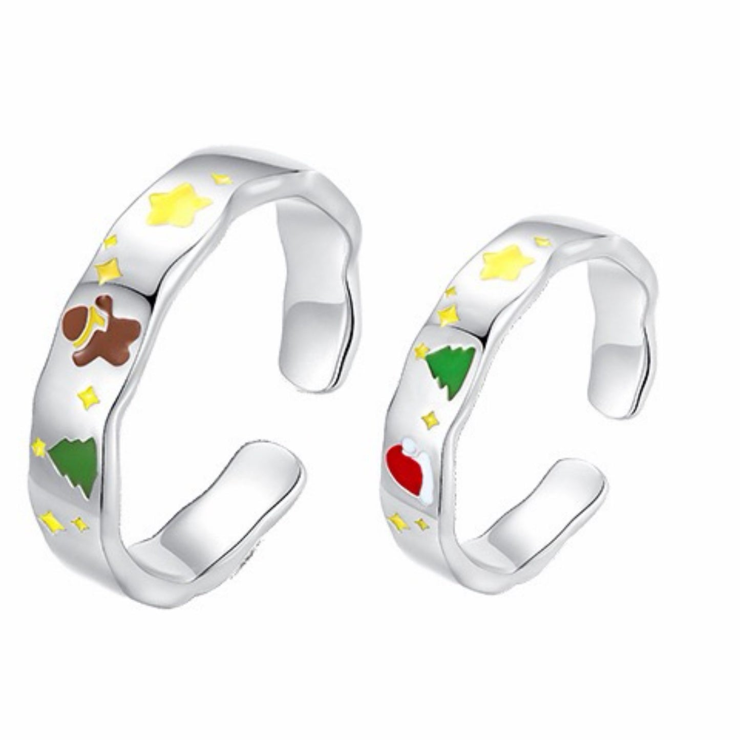 RareLucky Christmas Tree & Holiday Charms S925 Jewelry Collection