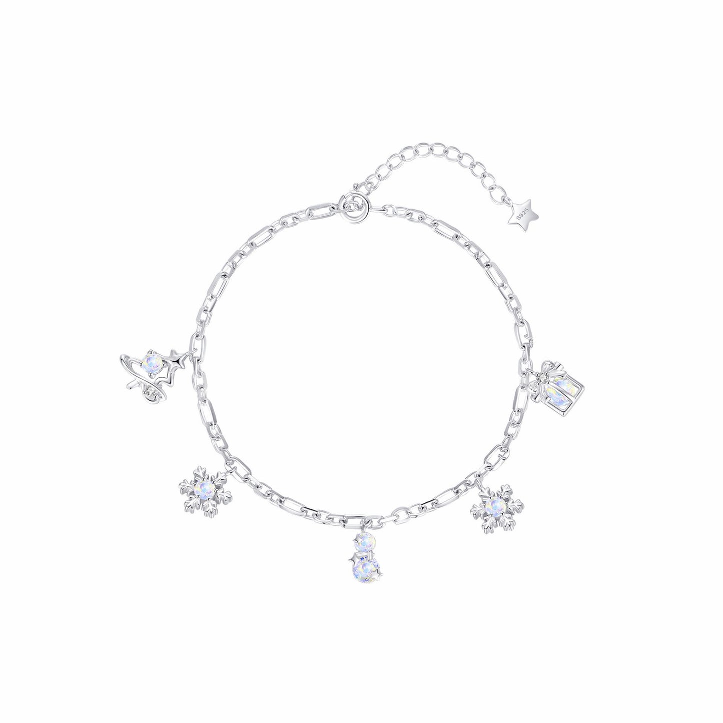 RareLucky Winter Star Christmas S925 Jewelry Collection