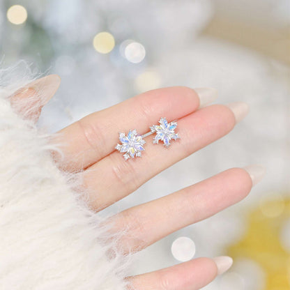 RareLucky Rotating Snowflake S925 Jewelry Set