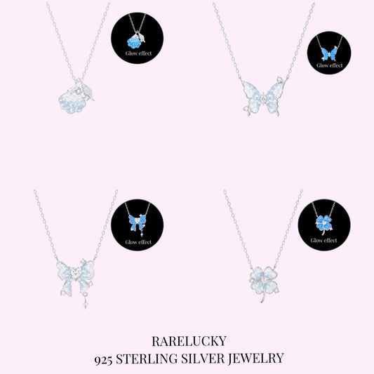 RareLucky Glow Garden S925 Necklace Collection