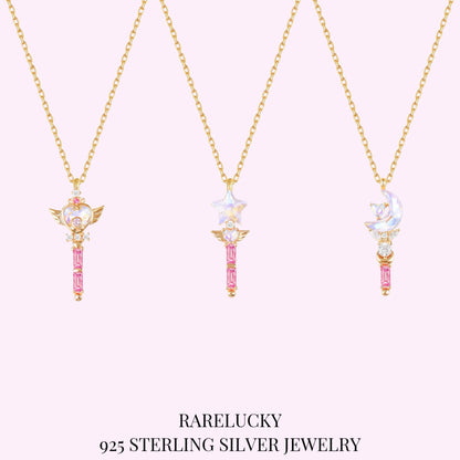 RareLucky Magic Wand S925 Necklace Collection