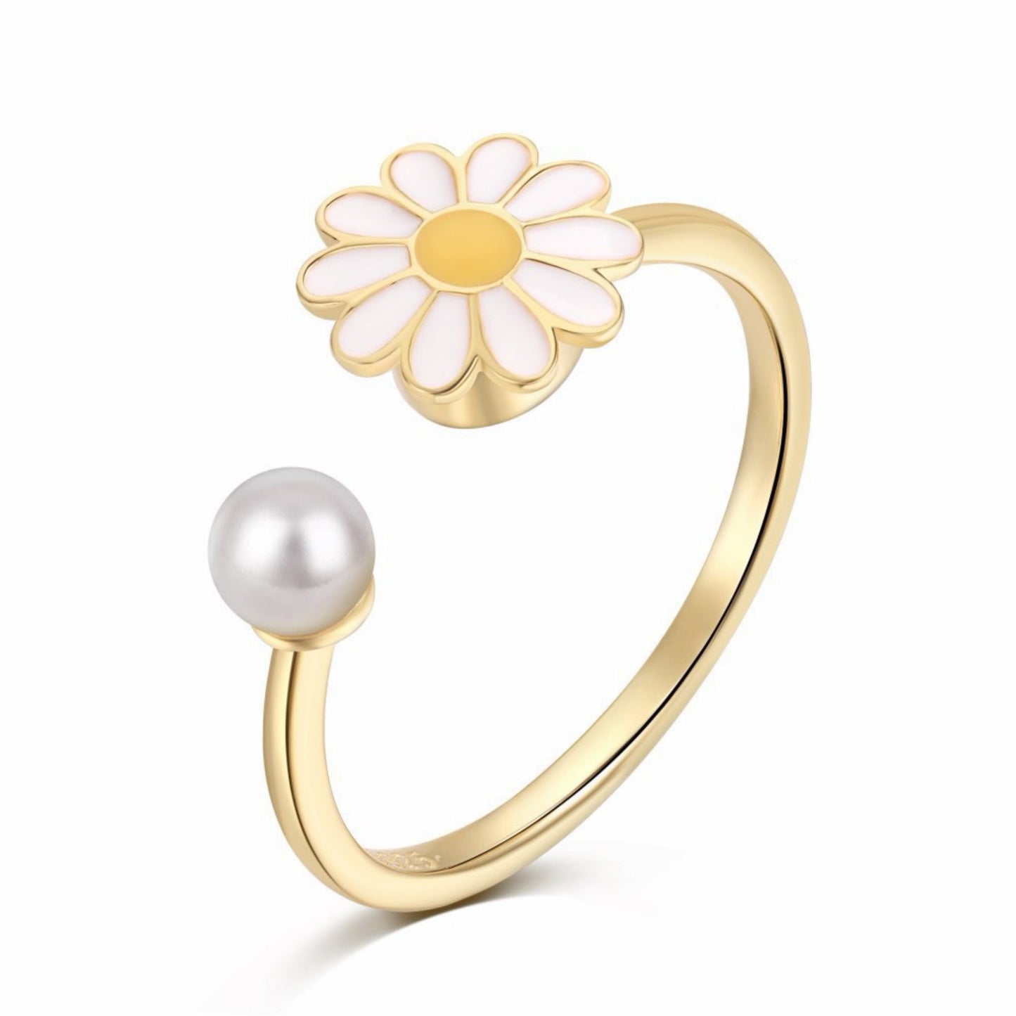 RareLucky Rotating Charm S925 Adjustable Ring